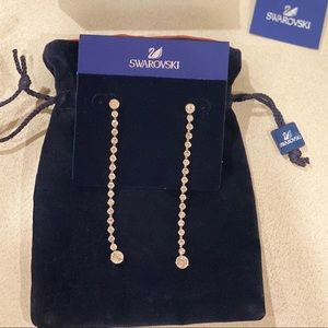 Swarovski Tennis Linear Earrings